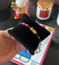 Load image into Gallery viewer, 24K Red Rope Bracelet
