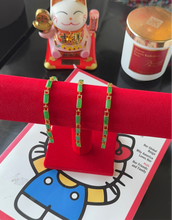 Load image into Gallery viewer, Jade Rectangle Bracelet
