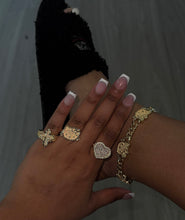 Load image into Gallery viewer, 18K HK 3-Face Bracelet or Anklet
