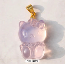 Load image into Gallery viewer, Hello Kitty Jade Necklace
