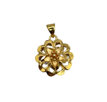 Load image into Gallery viewer, 24K Flower Necklace
