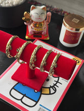 Load image into Gallery viewer, 24K Charm Bangle
