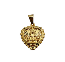 Load image into Gallery viewer, 24K Heart Buddha Necklace
