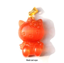 Load image into Gallery viewer, Hello Kitty Jade Necklace
