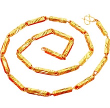 Load image into Gallery viewer, 24K Hexagon Necklace
