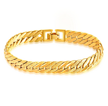 Load image into Gallery viewer, 24K Snake Bracelet
