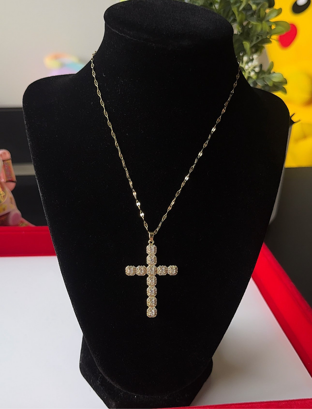 Diamond Cross Necklace