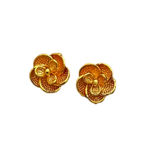 Load image into Gallery viewer, 24K Rose Earrings
