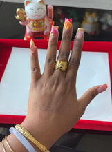 Load image into Gallery viewer, 24K Buddha Head Ring
