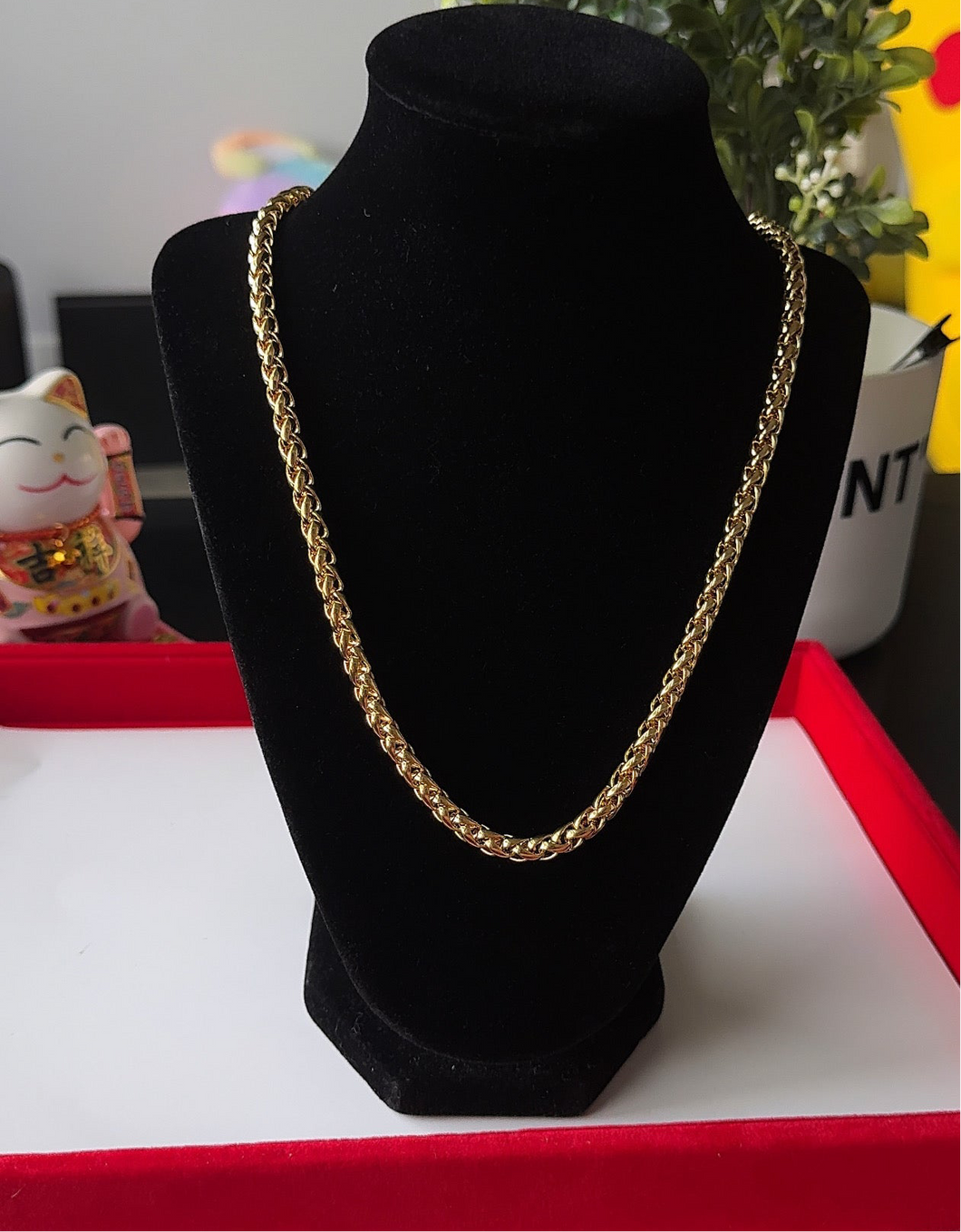 24K Woven Necklace