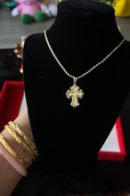 Load image into Gallery viewer, 18K Cross Necklace
