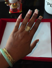 Load image into Gallery viewer, 18K HK Body Wire Heart Ring
