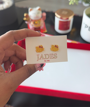 Load image into Gallery viewer, 24K HK Earrings
