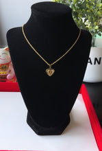 Load image into Gallery viewer, 24K Heart Necklace
