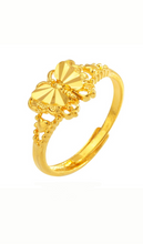 Load image into Gallery viewer, 24K Butterfly Ring
