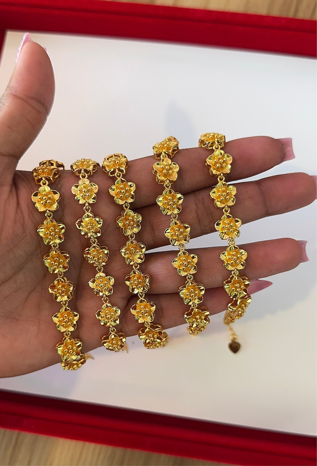 24K Rose Bracelet