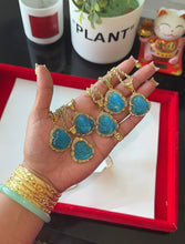Load image into Gallery viewer, Teal Jade Buddha Necklace
