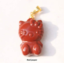 Load image into Gallery viewer, Hello Kitty Jade Necklace
