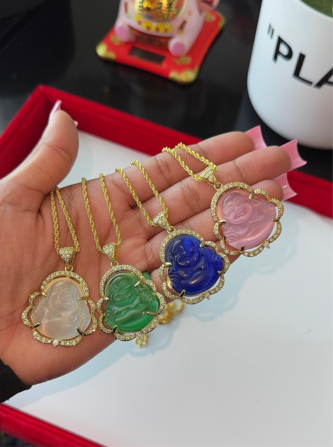 Big Buddha Jade Necklace