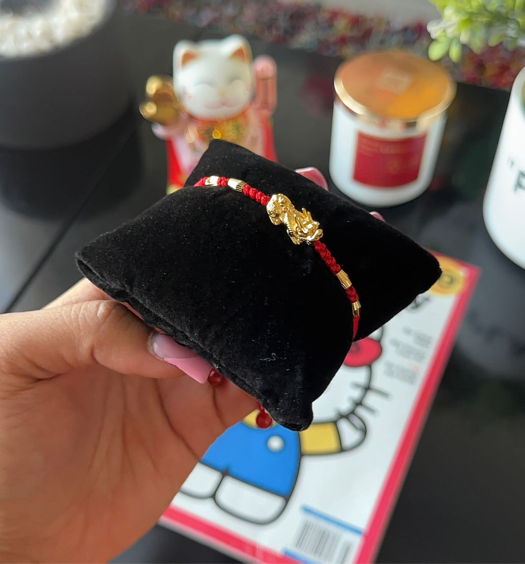 24K Red Rope Bracelet