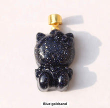 Load image into Gallery viewer, Hello Kitty Jade Necklace
