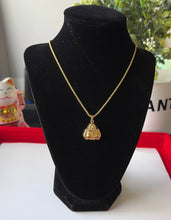 Load image into Gallery viewer, 24k Fat Buddha Necklace
