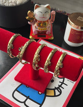 Load image into Gallery viewer, 24K Charm Bangle

