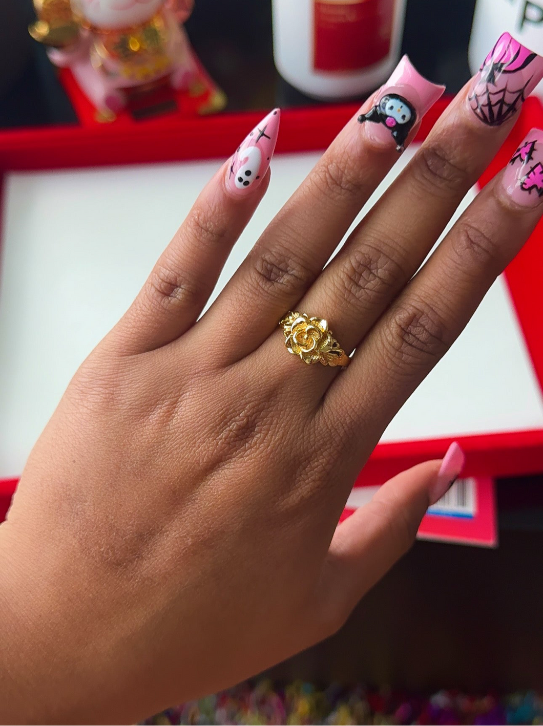 24K Rose Ring
