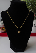 Load image into Gallery viewer, 24K Solid Heart Necklace
