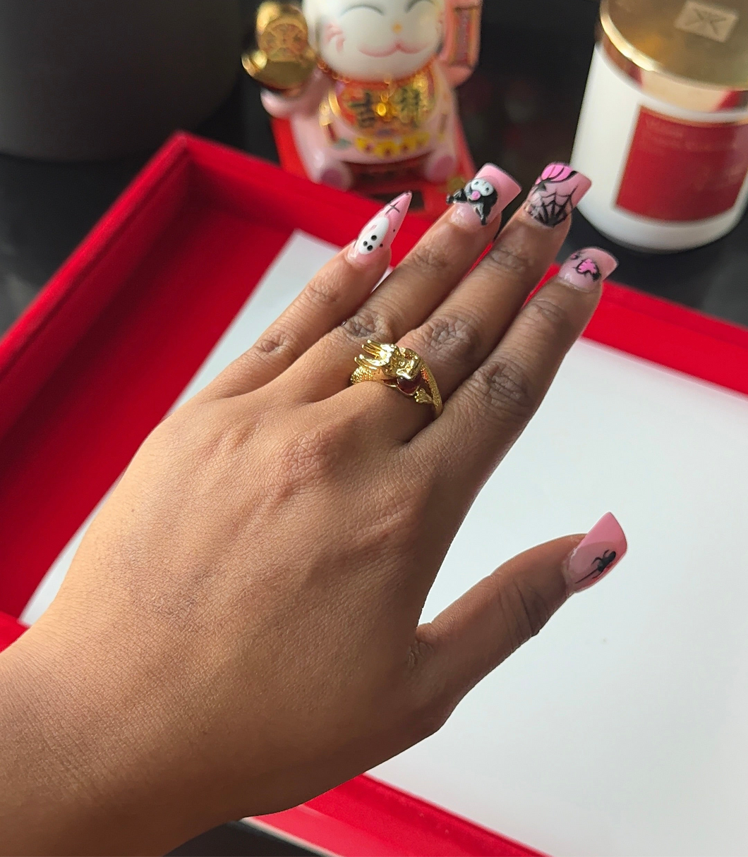 24K Dragonball Ring