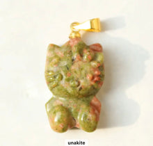 Load image into Gallery viewer, Hello Kitty Jade Necklace
