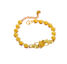 Load image into Gallery viewer, 24K Flower Bracelet
