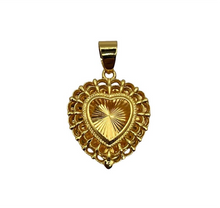 Load image into Gallery viewer, 24K Open Heart Necklace
