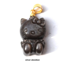 Load image into Gallery viewer, Hello Kitty Jade Necklace
