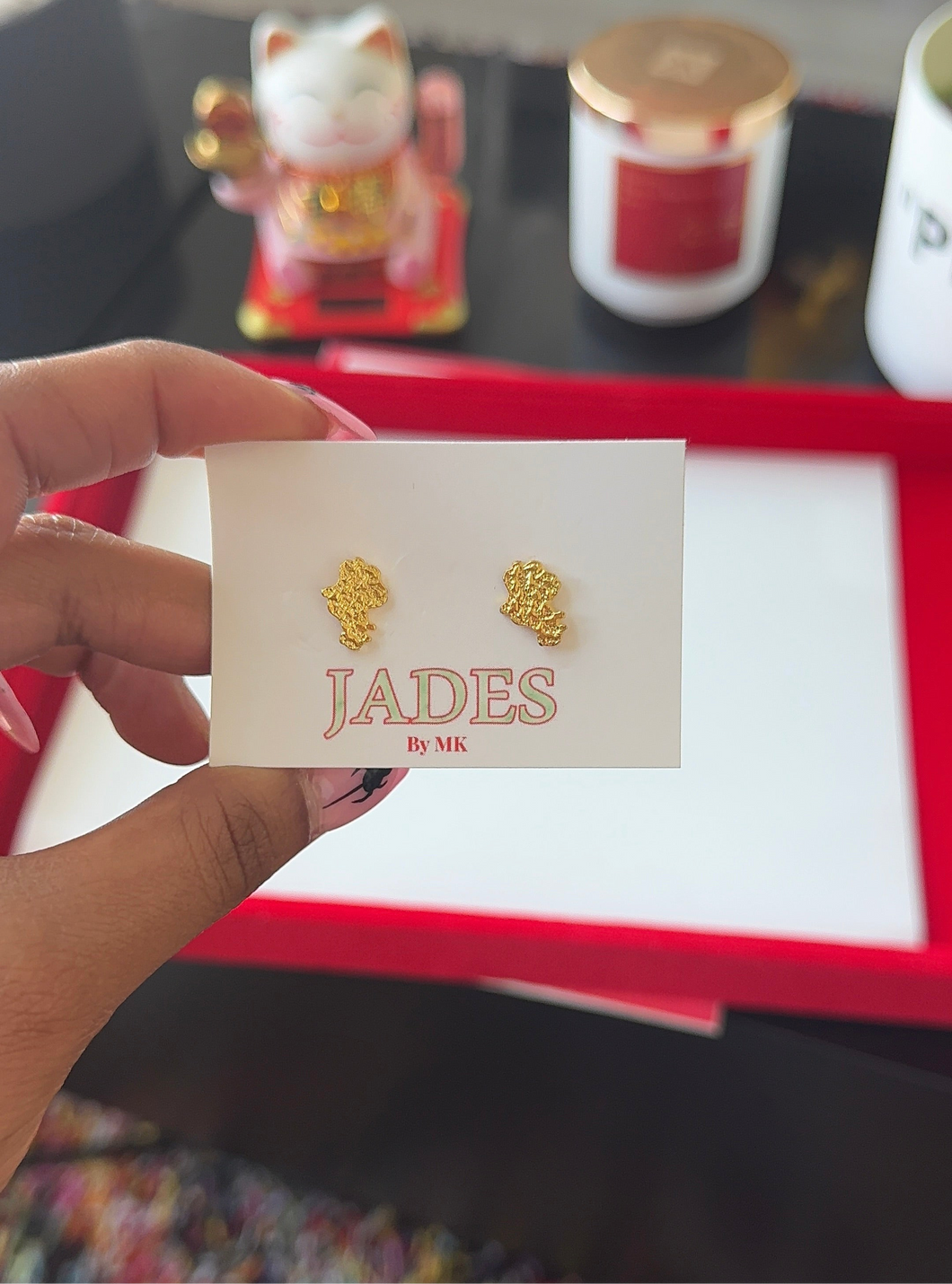 Nugget Flake Earring