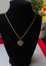 Load image into Gallery viewer, 24K Heart Sign Necklace
