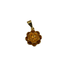 Load image into Gallery viewer, 24K Flower Lo Necklace
