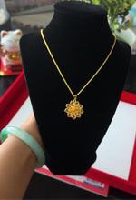 Load image into Gallery viewer, 24K Big Flower Necklace
