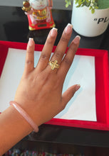 Load image into Gallery viewer, 18K Cross Ring
