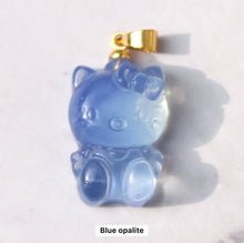 Load image into Gallery viewer, Hello Kitty Jade Necklace
