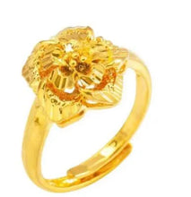 Load image into Gallery viewer, 24K Mink Flower Ring
