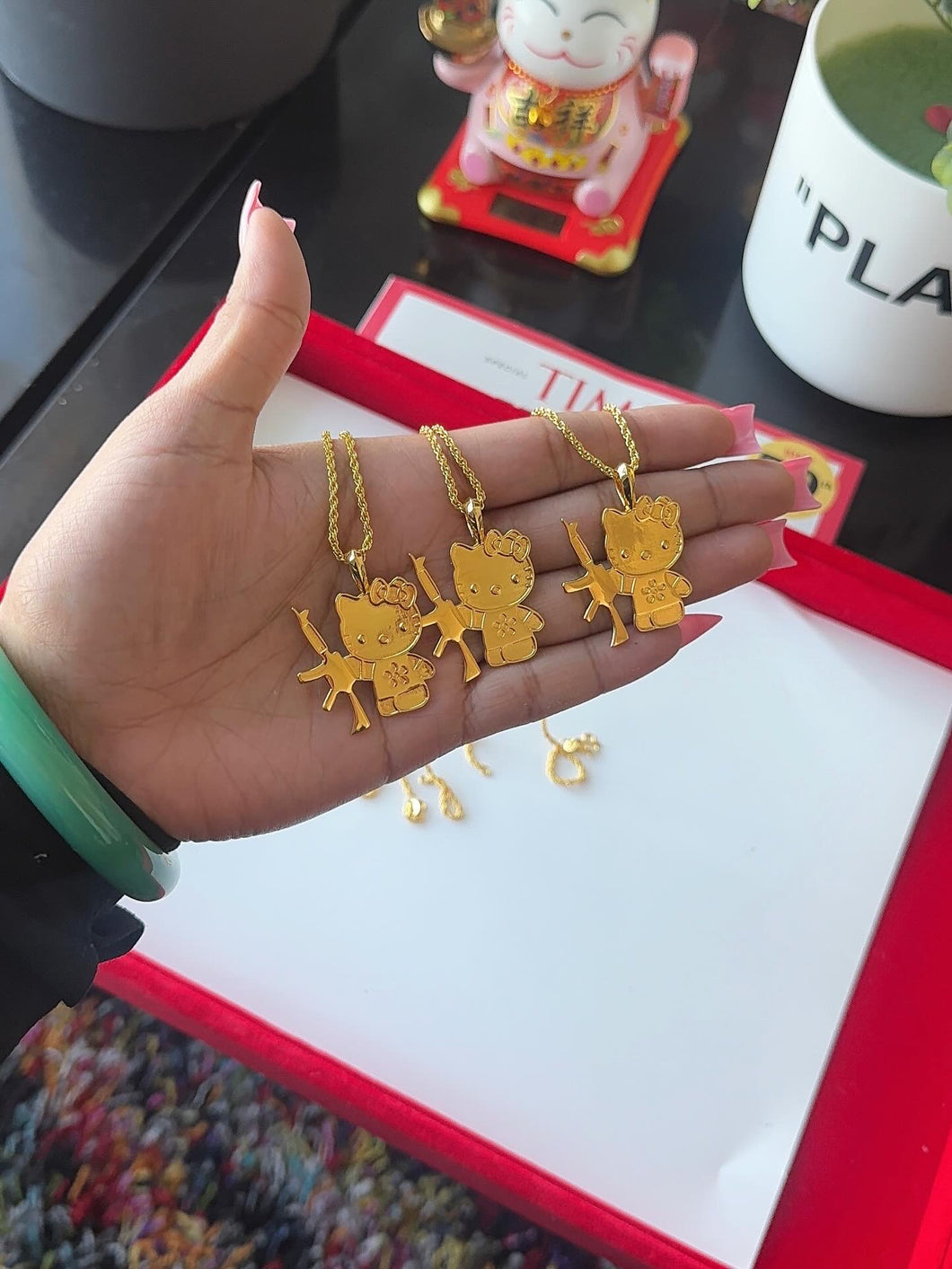 Kitty AK Necklace