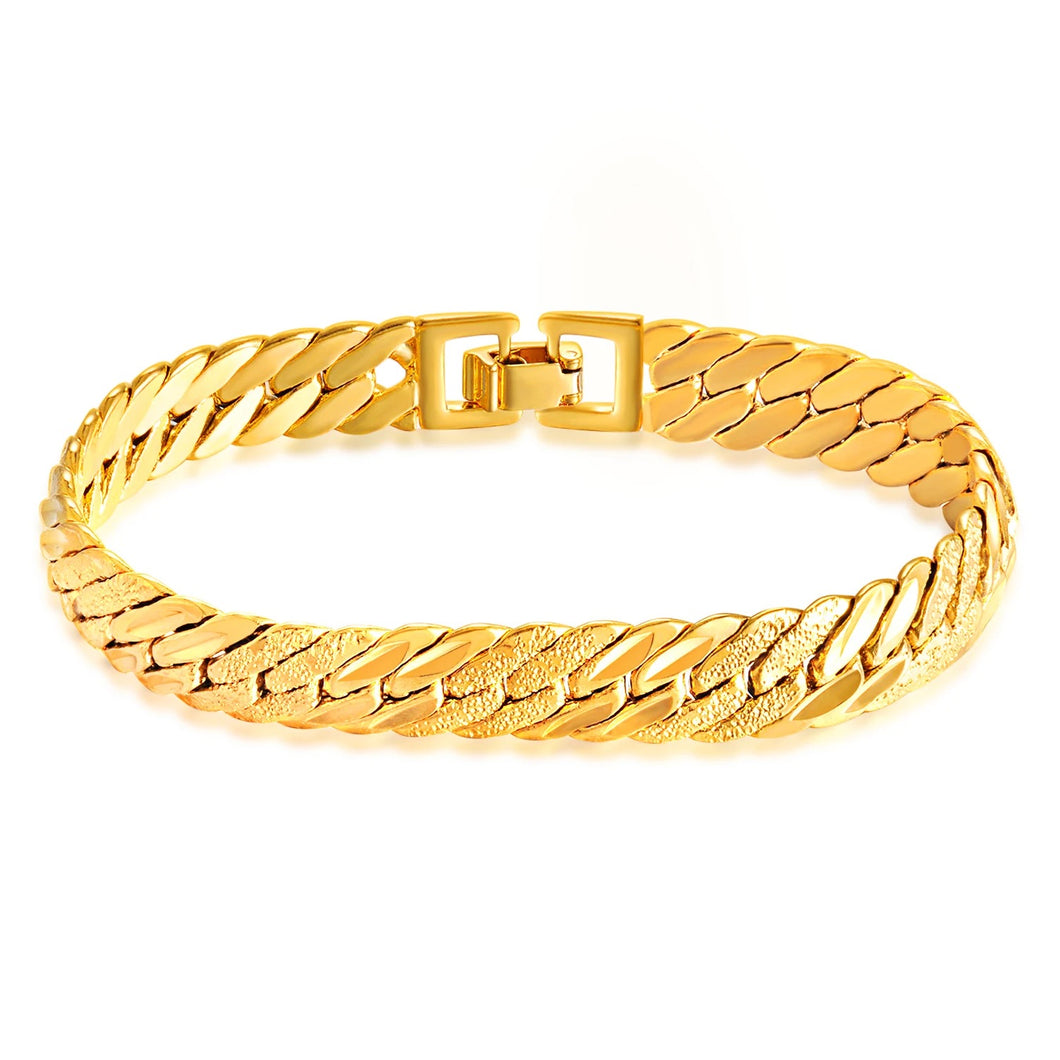 24K Snake Bracelet