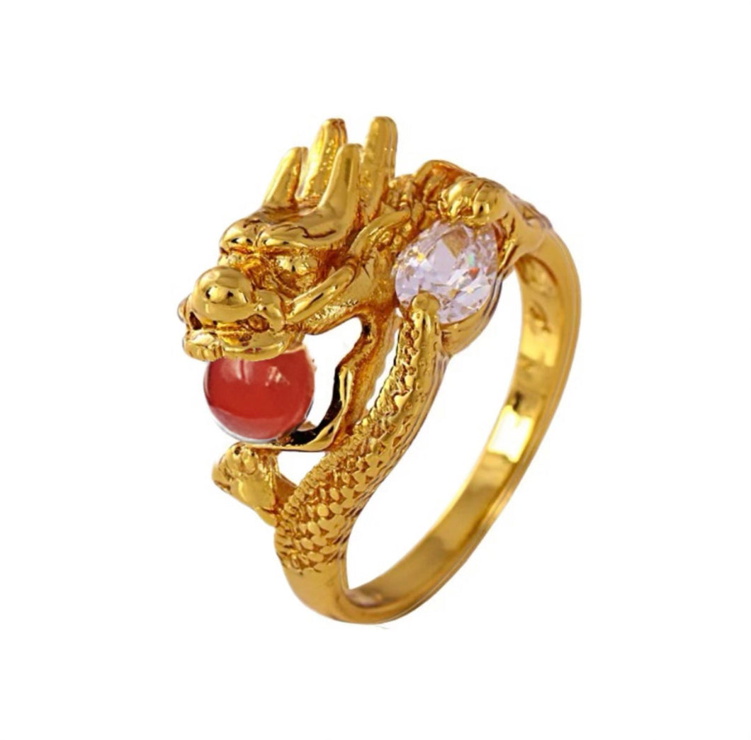 24K Dragonball Ring