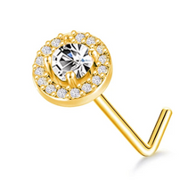Load image into Gallery viewer, Circle Nose Stud
