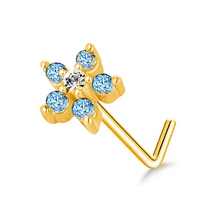 Load image into Gallery viewer, Flower Nose Stud
