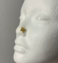 Load image into Gallery viewer, 24K Butterfly Nose Stud
