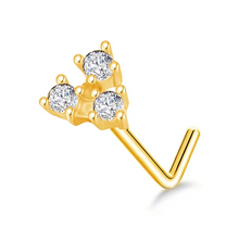 Load image into Gallery viewer, Trio Nose Stud
