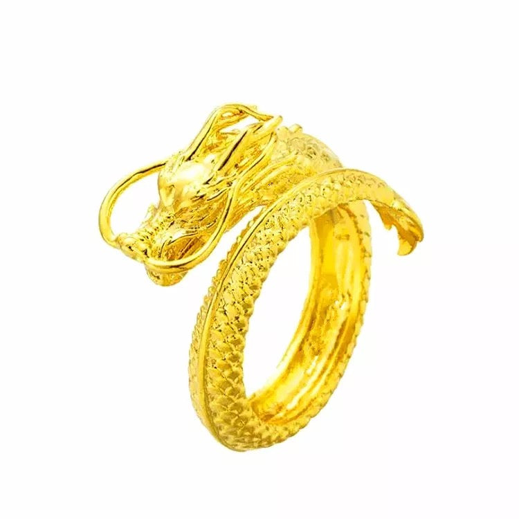 24K Dragon Ring – Jades by MK