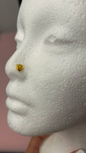 Load image into Gallery viewer, 24K Blossom Nose Stud
